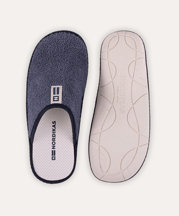 nordikas ZAPATILLAS DE CASA HOMBRE RIZO DENIM Oferta especial de fábrica