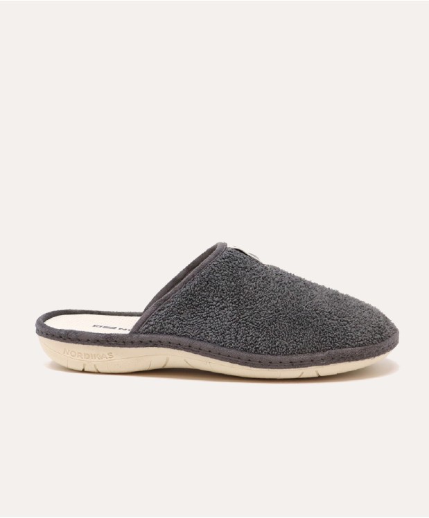 nordikas ZAPATILLAS DE CASA HOMBRE RIZO GRIS Promoción trimestral