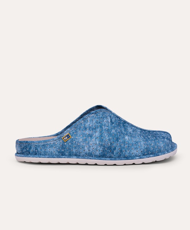 nordikas ZAPATILLAS DE CASA HOMBRE VAQUERO AZUL Superdescuento