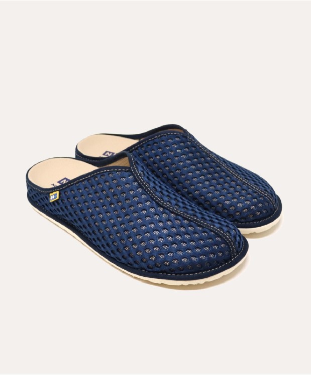 nordikas ZAPATILLAS DE CASA HOMBRE OVALO MARINO