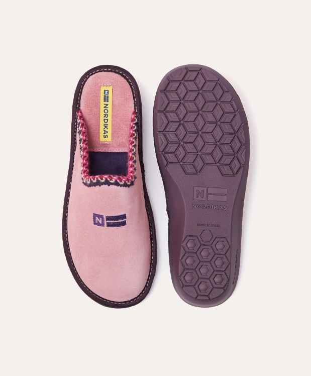 nordikas ZAPATILLAS DE CASA MUJER AFELPADO ROSA Ahorra y exporta