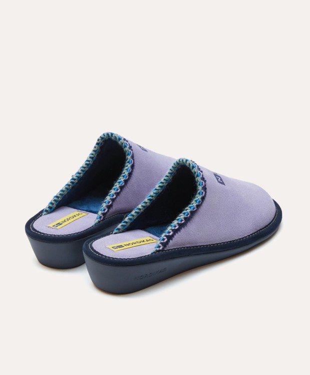 nordikas ZAPATILLAS DE CASA MUJER AFELPADO LILA En oferta