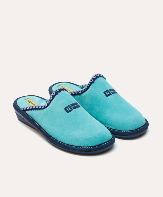 nordikas ZAPATILLAS DE CASA MUJER AFELPADO MENTA Descuentos del mes