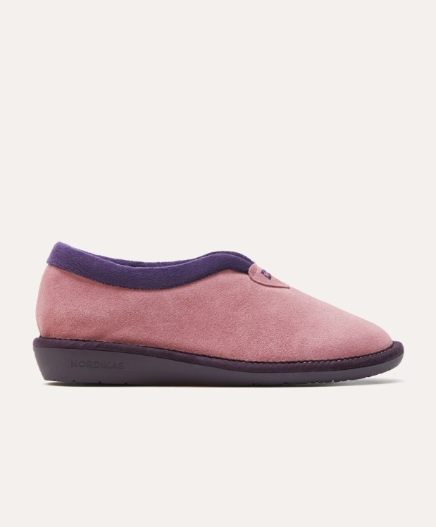 nordikas ZAPATILLAS DE CASA MUJER AFELPADO ROSA