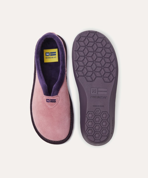 nordikas ZAPATILLAS DE CASA MUJER AFELPADO ROSA Rebajas