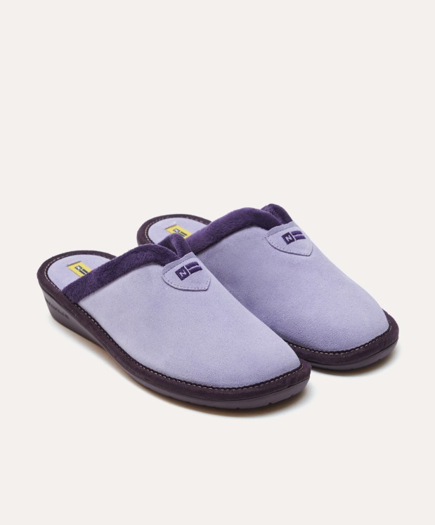 nordikas ZAPATILLAS DE CASA MUJER AFELPADO LILA Ofertas