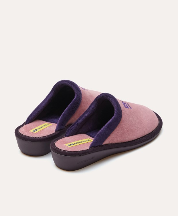 nordikas ZAPATILLAS DE CASA MUJER AFELPADO ROSA Venta caliente