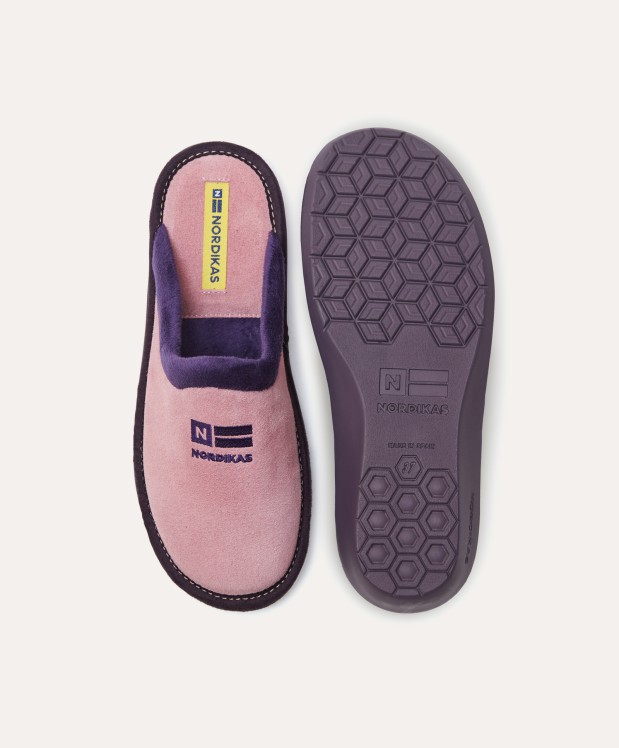 nordikas ZAPATILLAS DE CASA MUJER AFELPADO ROSA Venta caliente