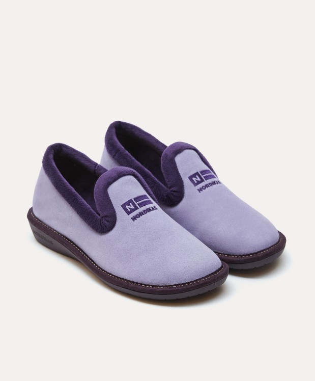 nordikas ZAPATILLAS DE CASA MUJER AFELPADO LILA En oferta
