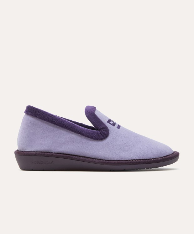 nordikas ZAPATILLAS DE CASA MUJER AFELPADO LILA En oferta