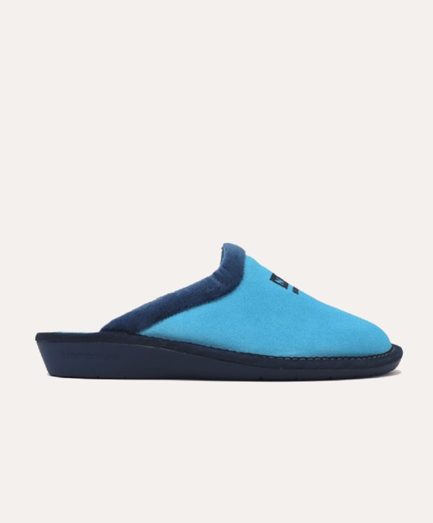 nordikas ZAPATILLAS DE CASA MUJER AFELPADO CELESTE Los más vendidos