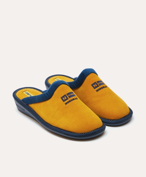 nordikas ZAPATILLAS DE CASA MUJER AFELPADO YELLOW Ventas relámpago