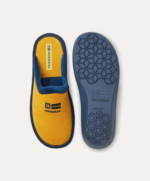 nordikas ZAPATILLAS DE CASA MUJER AFELPADO YELLOW Ventas relámpago
