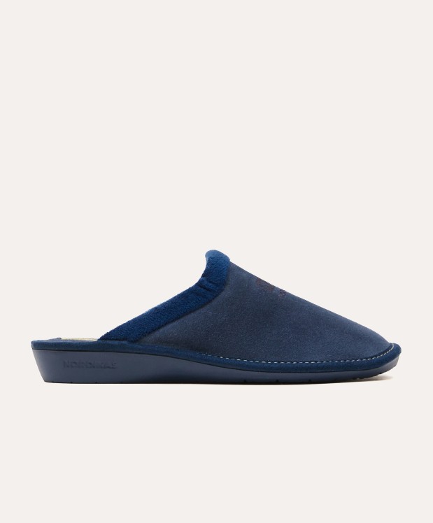 nordikas ZAPATILLAS DE CASA MUJER AFELPADO JEANS Descuento
