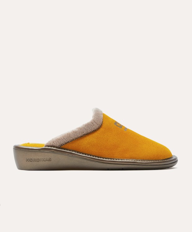 nordikas ZAPATILLAS DE CASA MUJER AFELPADO YELLOW Tienda