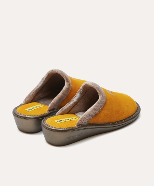 nordikas ZAPATILLAS DE CASA MUJER AFELPADO YELLOW Tienda