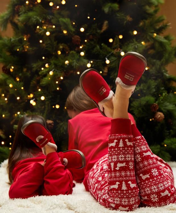nordikas ZAPATILLAS DE CASA MUJER AFELPADO CEREZA Envío gratis