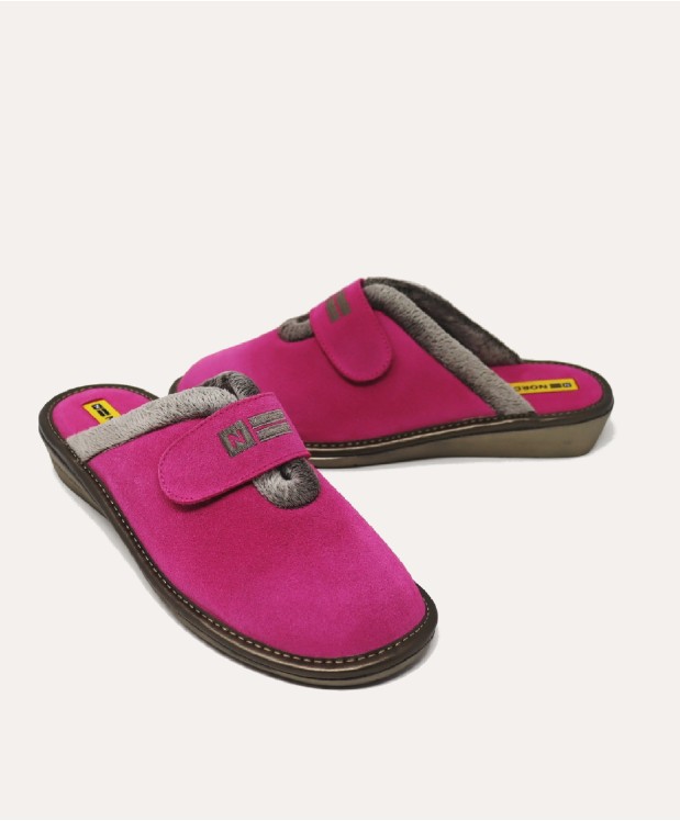 nordikas ZAPATILLAS DE CASA MUJER AFELPADO FRESA Promoción trimestral