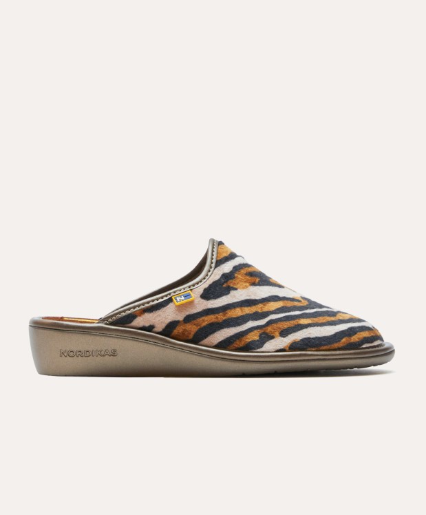 nordikas ZAPATILLAS DE CASA MUJER TANZANIA MARRON Última moda