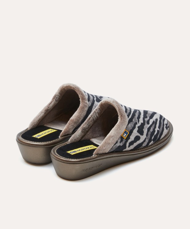 nordikas ZAPATILLAS DE CASA MUJER TANZANIA GRIS Descuento por venta flash