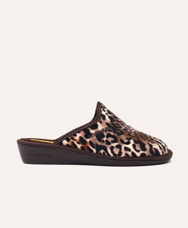 nordikas ZAPATILLAS DE CASA MUJER GUEPARDO