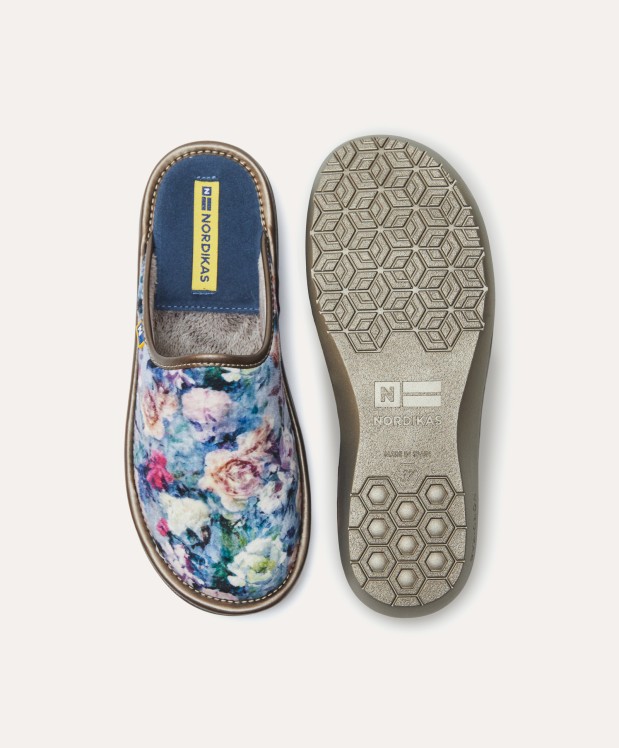 nordikas ZAPATILLAS DE CASA MUJER ROSAS JEANS En línea