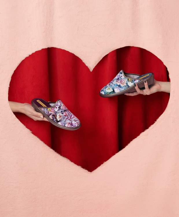 nordikas ZAPATILLAS DE CASA MUJER ROSAS JEANS En línea