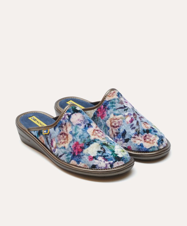 nordikas ZAPATILLAS DE CASA MUJER ROSAS JEANS En línea