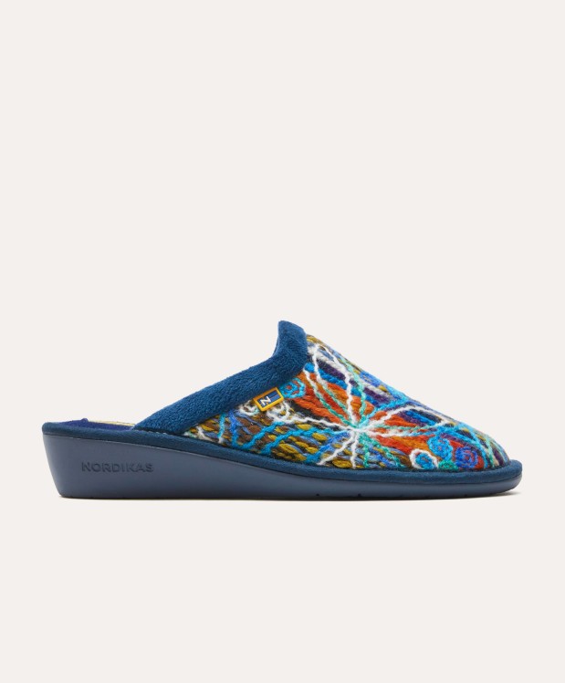 nordikas ZAPATILLAS DE CASA MUJER TEQUILA AZUL Rebajas