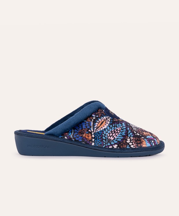 nordikas ZAPATILLAS DE CASA MUJER EDEN AZUL Los más vendidos