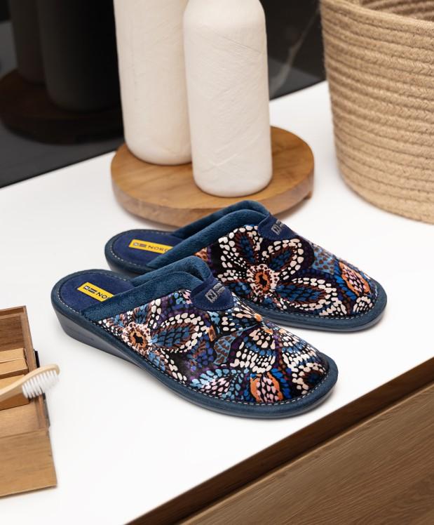 nordikas ZAPATILLAS DE CASA MUJER EDEN AZUL Los más vendidos