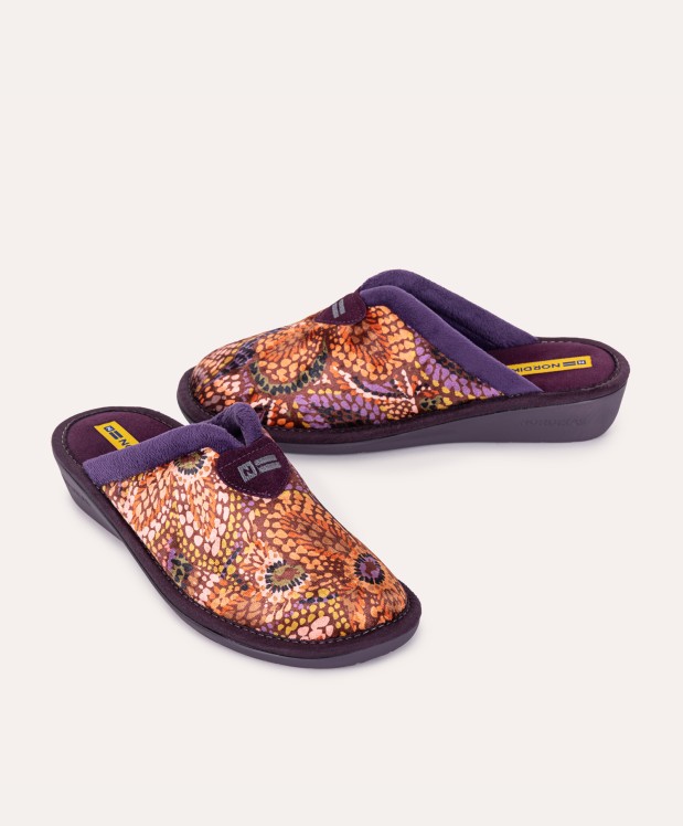 nordikas ZAPATILLAS DE CASA MUJER EDEN MORADO Ventas relámpago