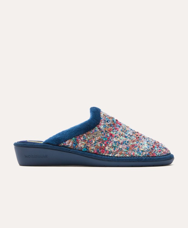 nordikas ZAPATILLAS DE CASA MUJER AVIÑON ZAFIRO Descuento