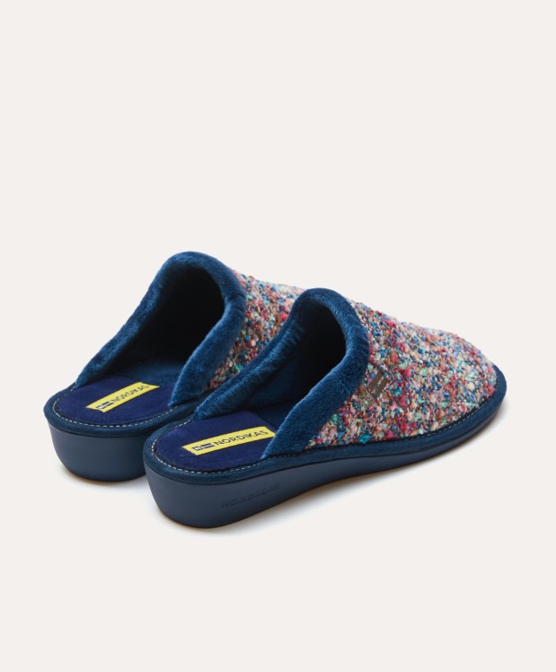 nordikas ZAPATILLAS DE CASA MUJER AVIÑON ZAFIRO Descuento