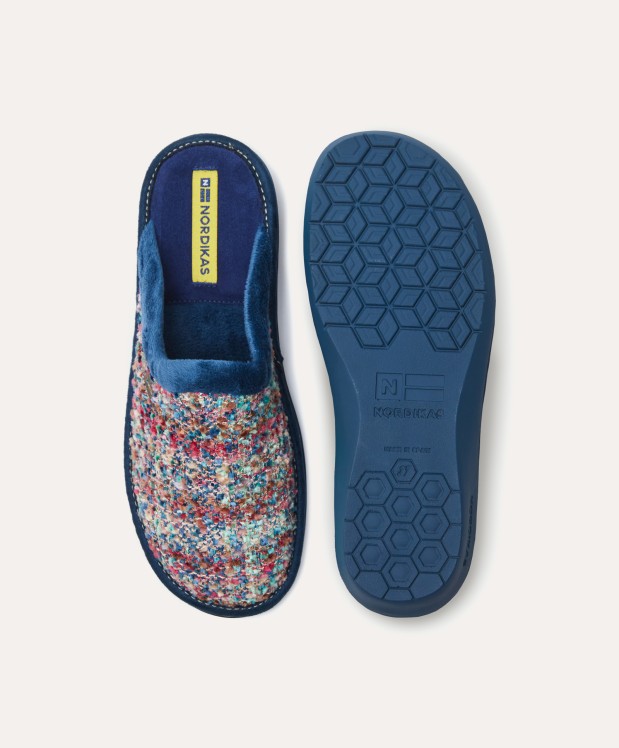 nordikas ZAPATILLAS DE CASA MUJER AVIÑON ZAFIRO Descuento