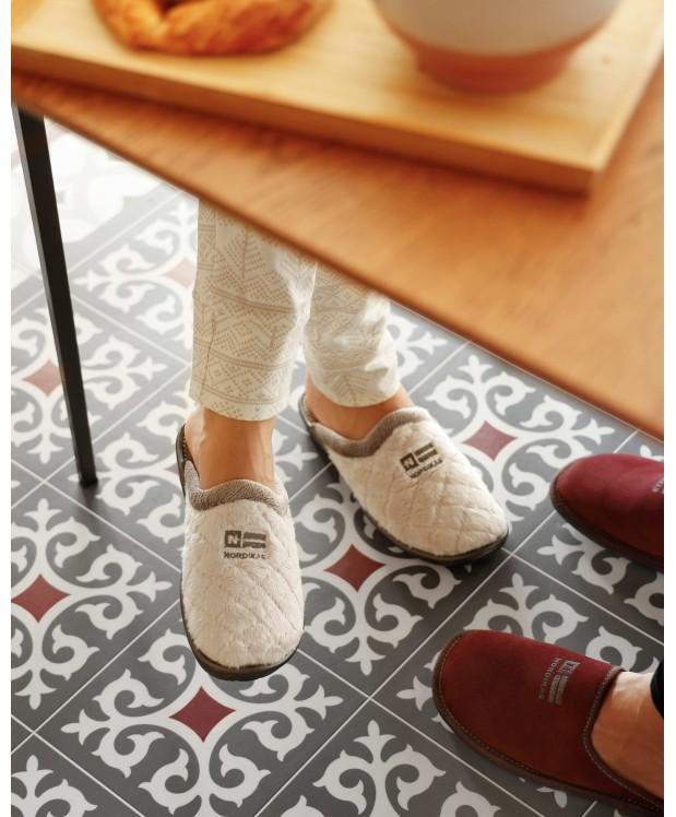 nordikas ZAPATILLAS DE CASA MUJER ALPINO BEIGE Tienda
