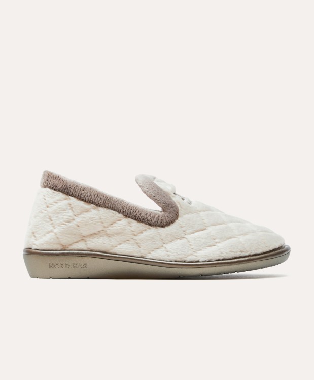 nordikas ZAPATILLAS DE CASA MUJER ALPINO BEIGE