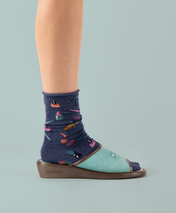 nordikas ZAPATILLAS DE CASA MUJER AFELPADO MENTA Mejor oferta