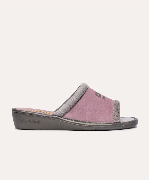 nordikas ZAPATILLAS DE CASA MUJER AFELPADO ROSA Envío gratis