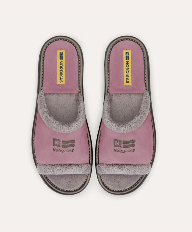 nordikas ZAPATILLAS DE CASA MUJER AFELPADO ROSA Envío gratis