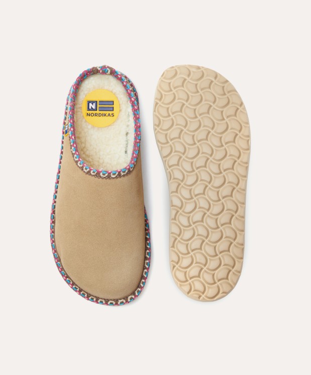 nordikas ZAPATILLAS DE CASA MUJER AFELPADO ARENA Oferta especial