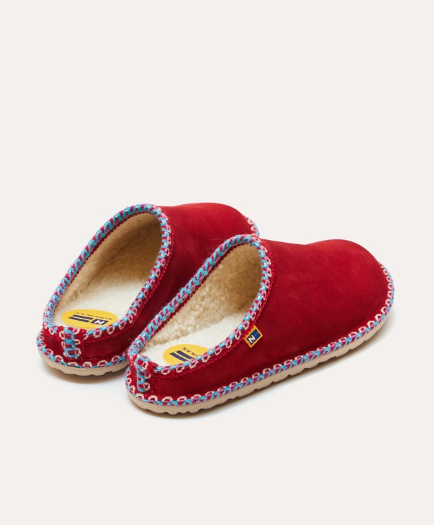nordikas ZAPATILLAS DE CASA MUJER AFELPADO CEREZA Envío gratis