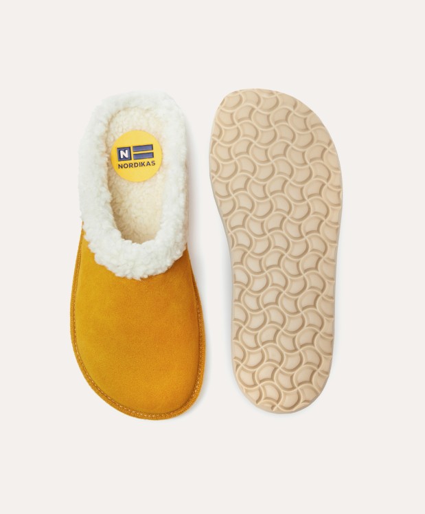 nordikas ZAPATILLAS DE CASA MUJER AFELPADO YELLOW ÚLTIMAS EDICIONES