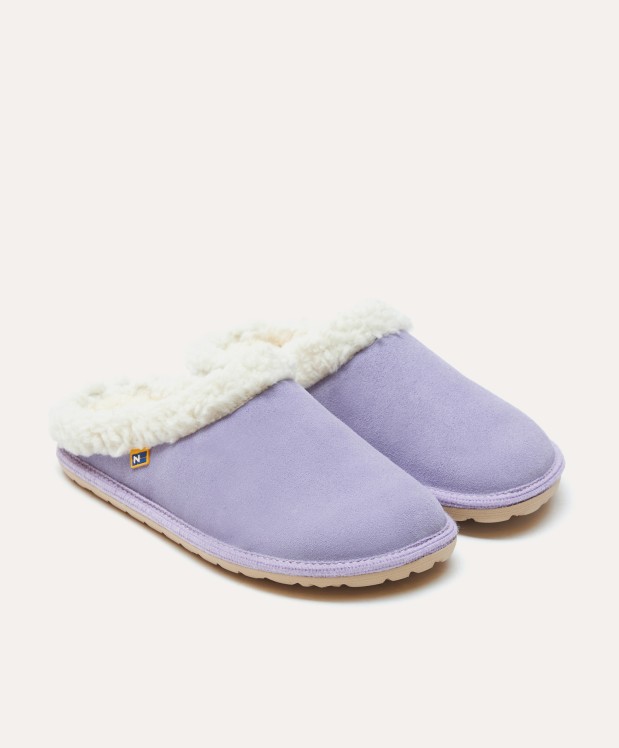 nordikas ZAPATILLAS DE CASA MUJER AFELPADO LILA Último día