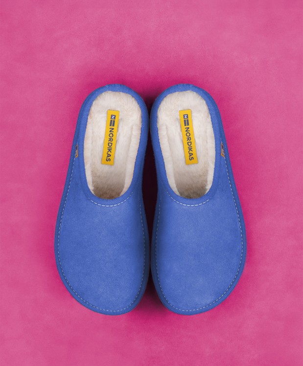 nordikas ZAPATILLAS DE CASA MUJER AFELPADO ZAFIRO Oferta especial de fábrica