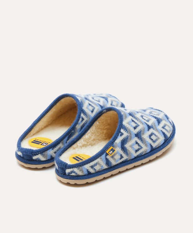 nordikas ZAPATILLAS DE CASA MUJER NEPAL AZUL Promoción trimestral