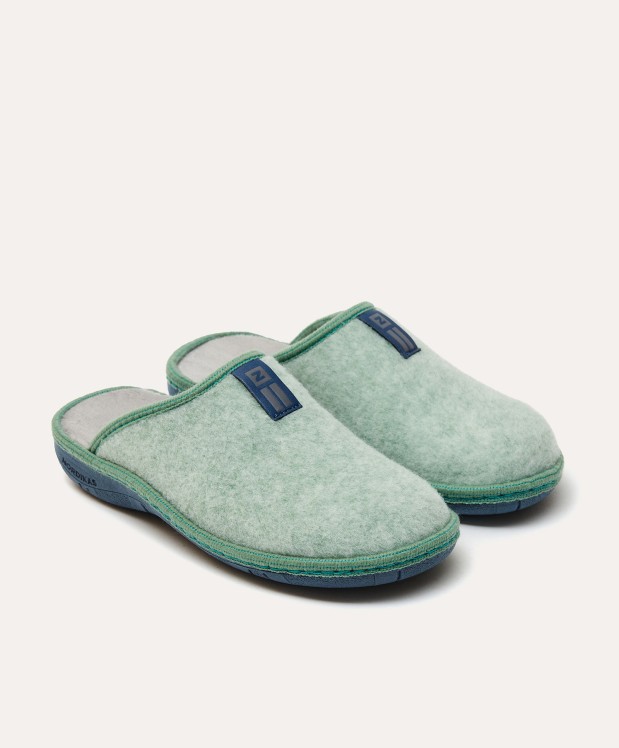 nordikas ZAPATILLAS DE CASA MUJER TIROL ESMERALDA Envío internacional gratuito