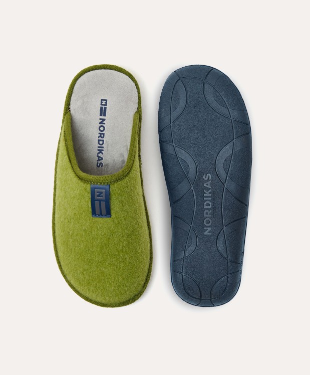 nordikas ZAPATILLAS DE CASA MUJER TIROL PISTACHO En oferta