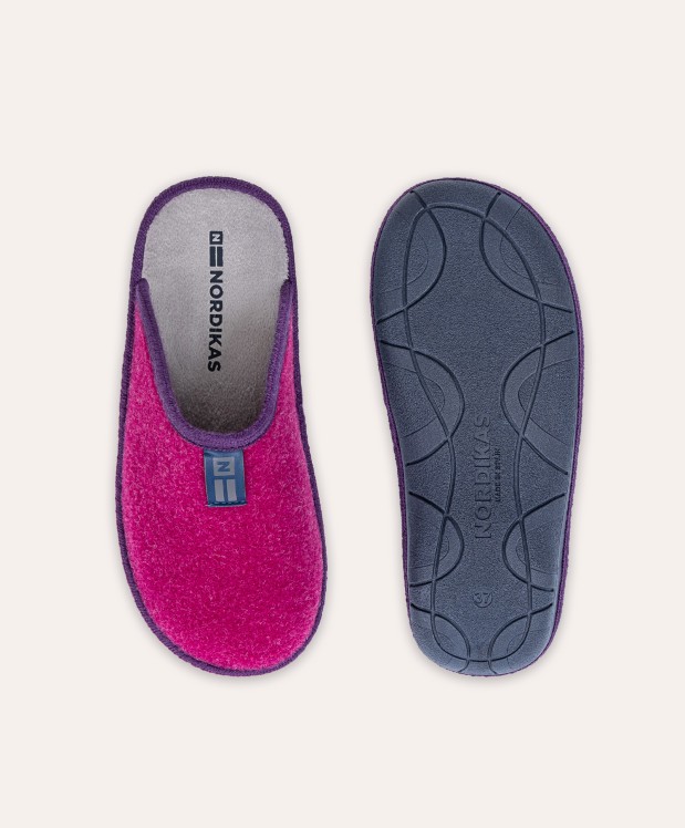 nordikas ZAPATILLAS DE CASA MUJER TIROL FUXIA Libre de impuestos