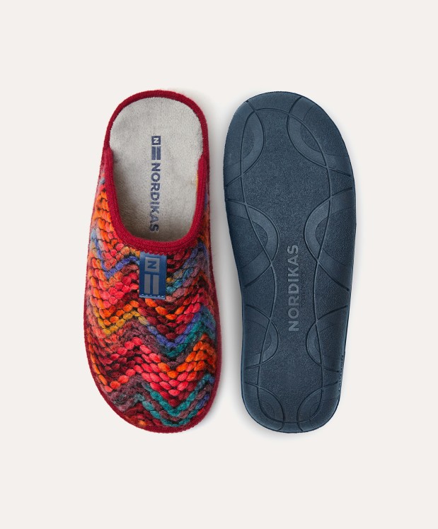nordikas ZAPATILLAS DE CASA MUJER ANDINO RUBI Ofertas especiales
